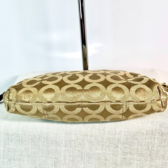 Coach Madison OP Art Sateen Lg Wristlet Signature Style #46638 - Picture 6 of 16